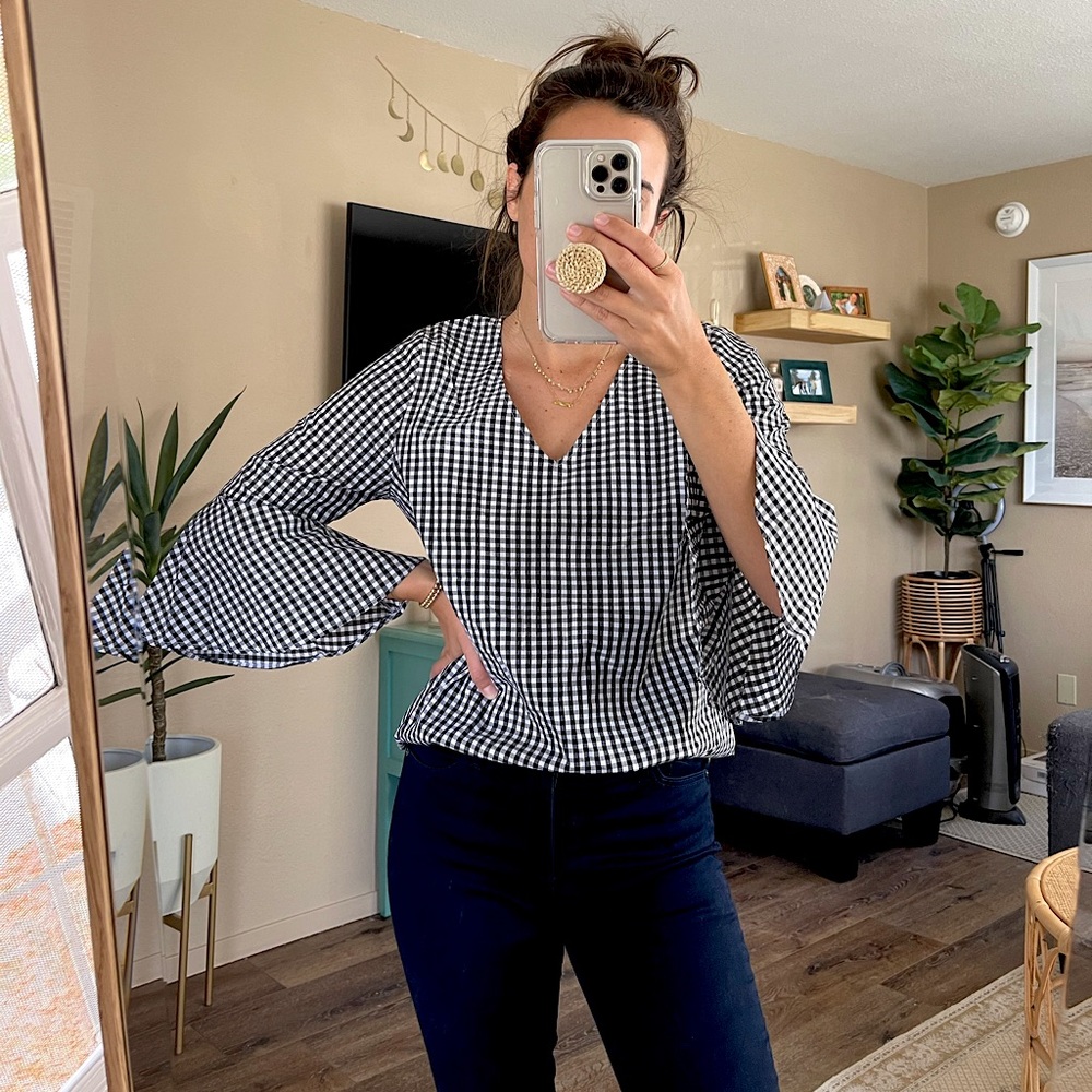 Gingham top